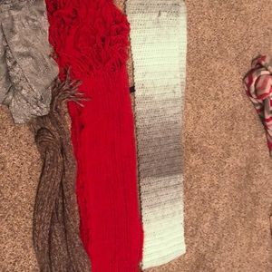 Four Different scarves!